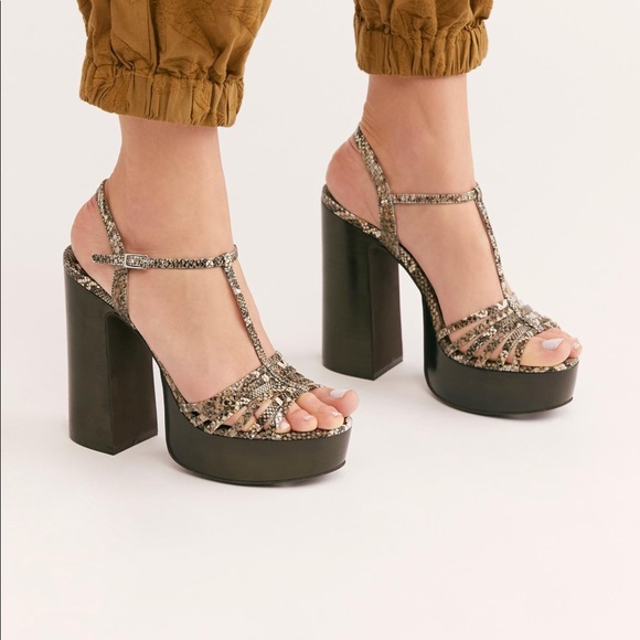 Jeffrey Campbell Free People Breakaway Platform - Picture 5 of 7